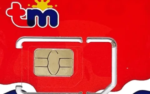 菲律宾TM手机电话卡海外APP注册接码实体SIM卡出国跨国留学生国际旅游手机卡,可续费充值续期