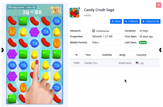 以Playrix、King和Outfit7为例，海外顶级休闲游戏发行的广告解析