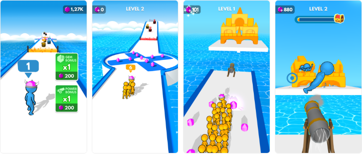 中美休闲游戏下载量降幅减小，增长机制依旧热门，“倍增”机制值得关注 | 休闲手游市场月度分析