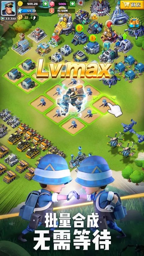 超休闲SLG成就黑马？合成+策略《口袋奇兵》排名出海收入第26位