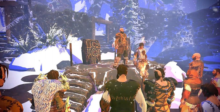 在格鲁吉亚，做一款奇幻风格的电子游戏