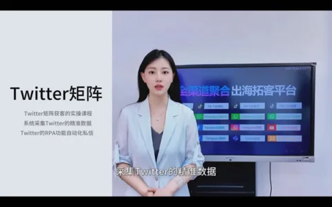 Twitter精准采集、RPA自动群发私信