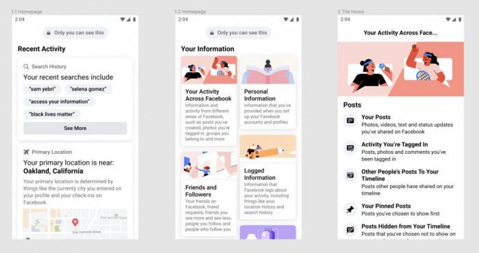 Facebook 更新 Access Your Information 工具：精细化隐私控制