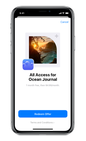 苹果订阅优惠代码功能正式推出！