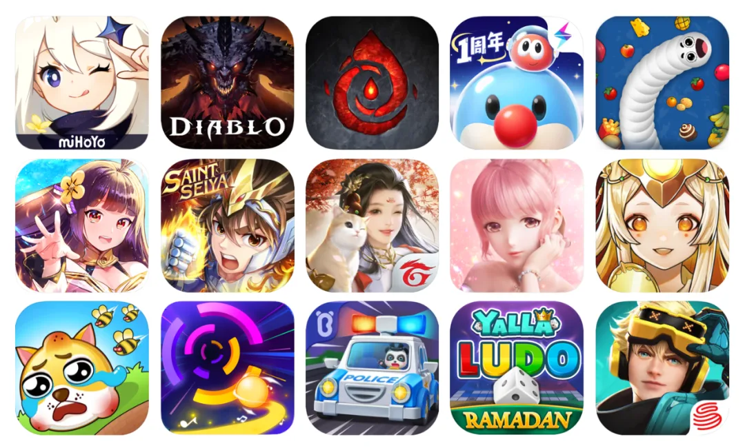 2022年7月成功出海的中国手游 -《暗黑破坏神：不朽》海外总收入突破1亿美元，多款手游日本市场吸金强势