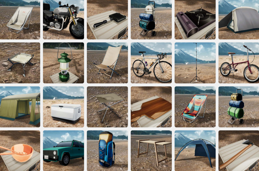 你需要用电子露营游戏来看风景吗？