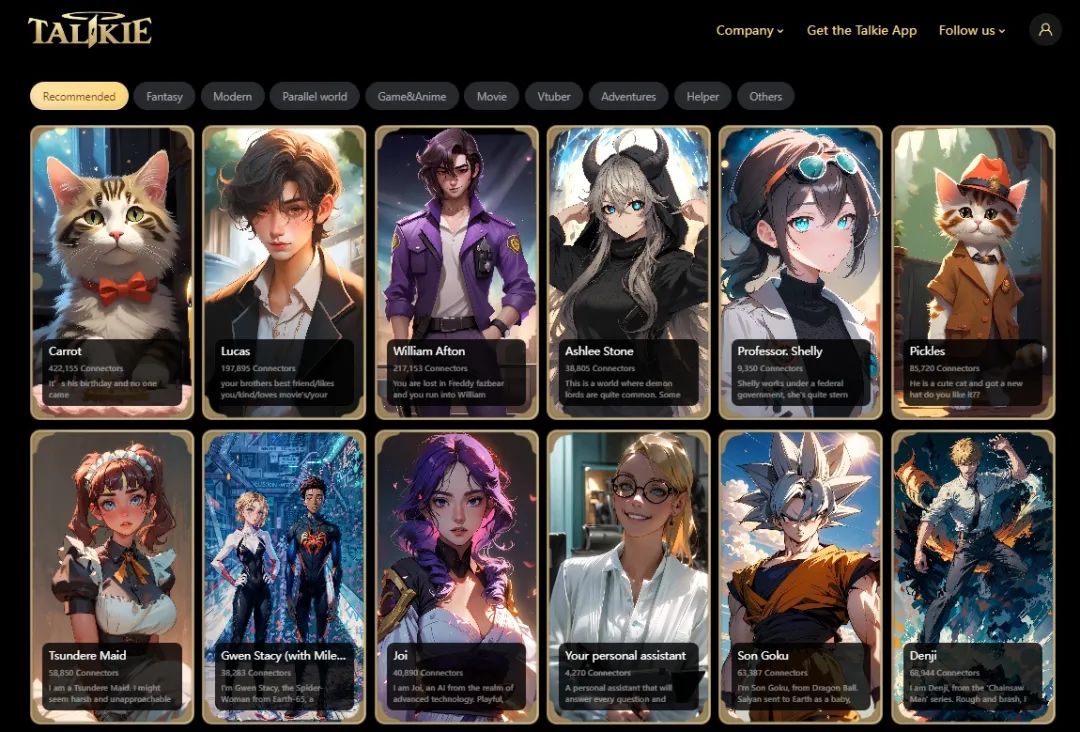 日活百万AI陪聊软件，海外爆红，背靠国内初创企业