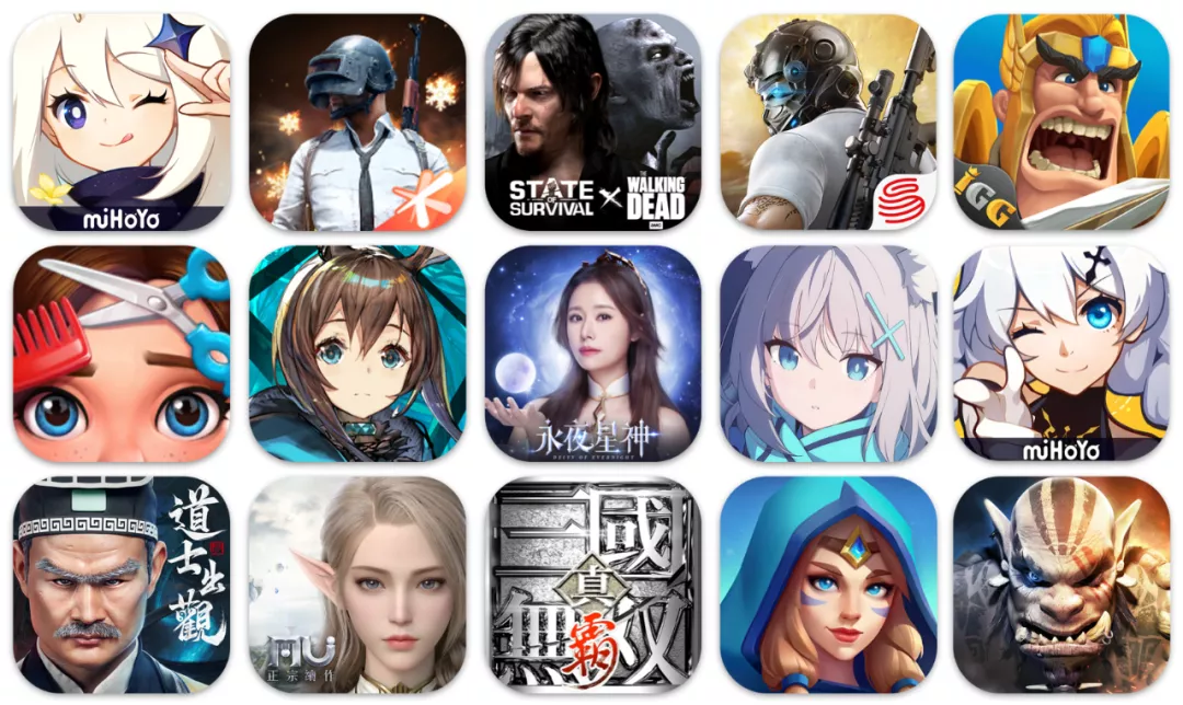 2022年1月成功出海的中国手游TOP30 - 《原神》拿下海外手游收入冠军，8款新品集中亮相