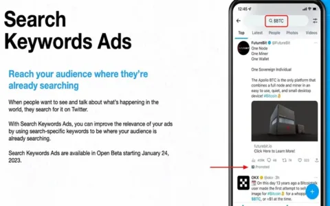 Twitter搜索关键词广告来了，助力广告主精准获客和提升ROI的利器！