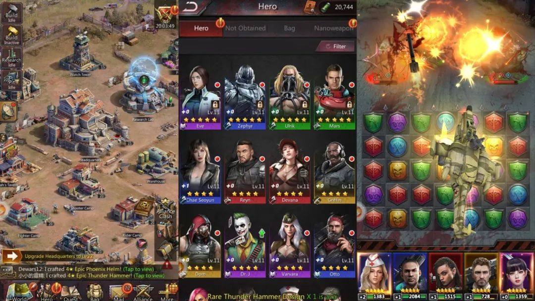 《生化危机》和《行尸走肉》，为何这些知名IP都与这款三消策略手游联动？