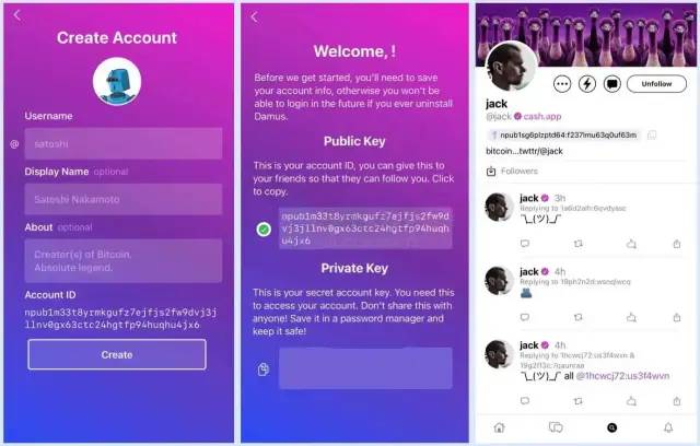 Twitter 创始人力挺Web3新社交项目 Damus！为什么突然爆火？