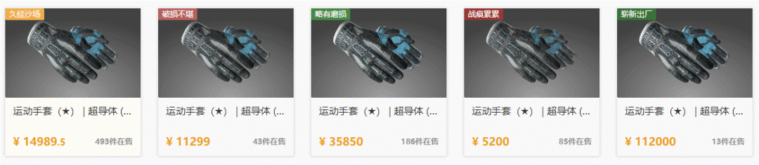 室温超导引《CS:GO》手套价格飙升，玩家表示不可思议