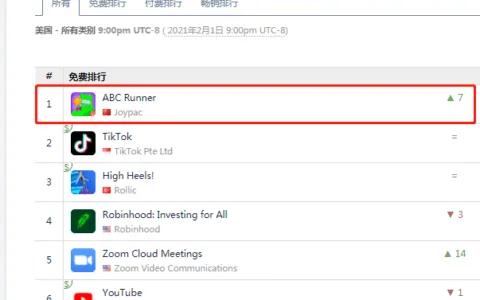 新品观察 | 这家厂商发行的Trivia类休闲手游，又登顶美App Store下载榜了