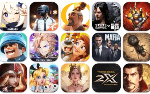 2022年2月成功出海的中国手游 - 消除、模拟经营、纸牌、合成等中度手游成为出海新趋势