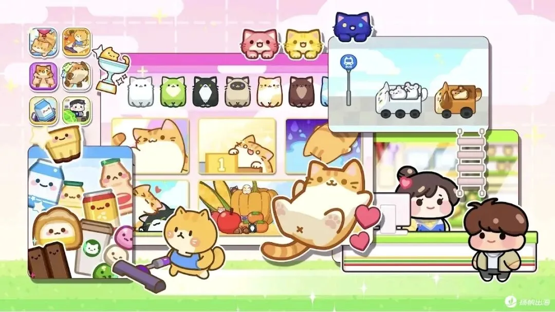 猫咪、滑动、匹配组合：韩国30人游戏小厂如何研究出爆款配方？