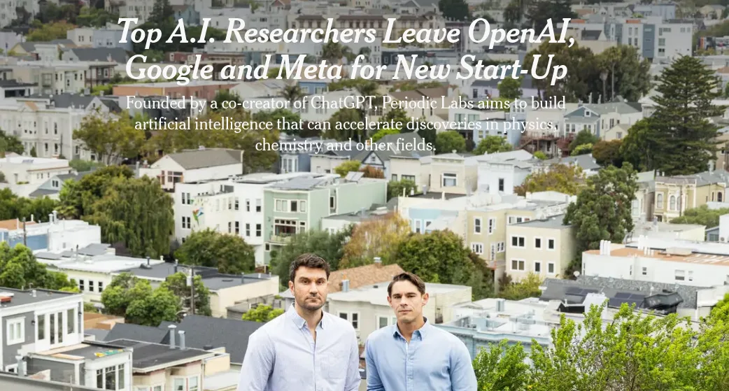 ChatGPT大神联手DeepMind牛人，要造一个真正的“AI科学家”