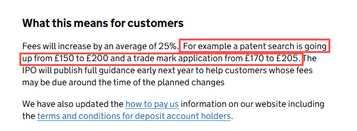 重磅！2026年4月1日起，英国商标和专利官费上涨25%
