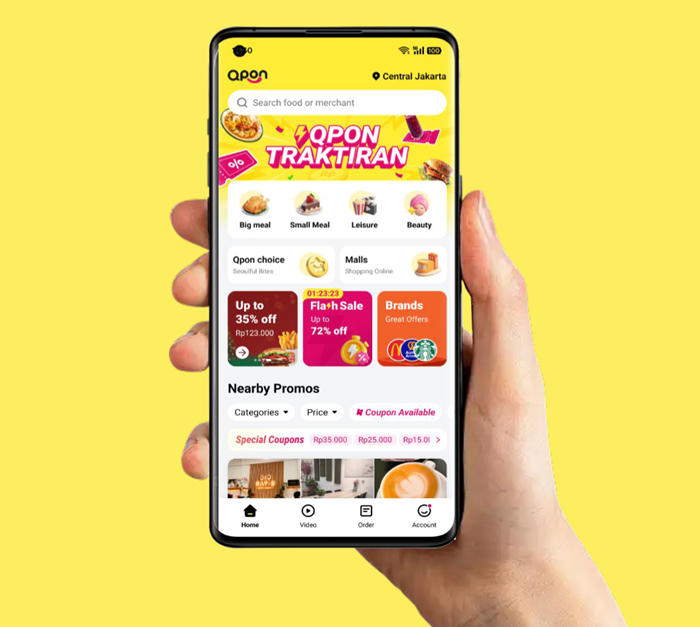 东南亚版“大众点评”异军突起，Qpon以中国模式破局印尼本地生活市场